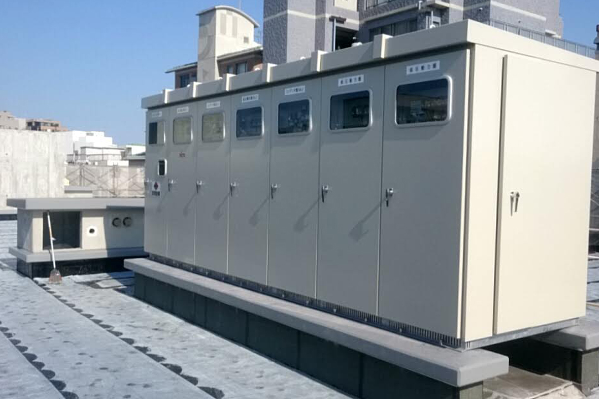 受変電・自家発電設備、幹線動力工事の画像