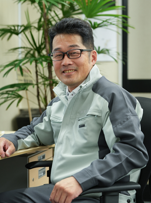 代表取締役の写真